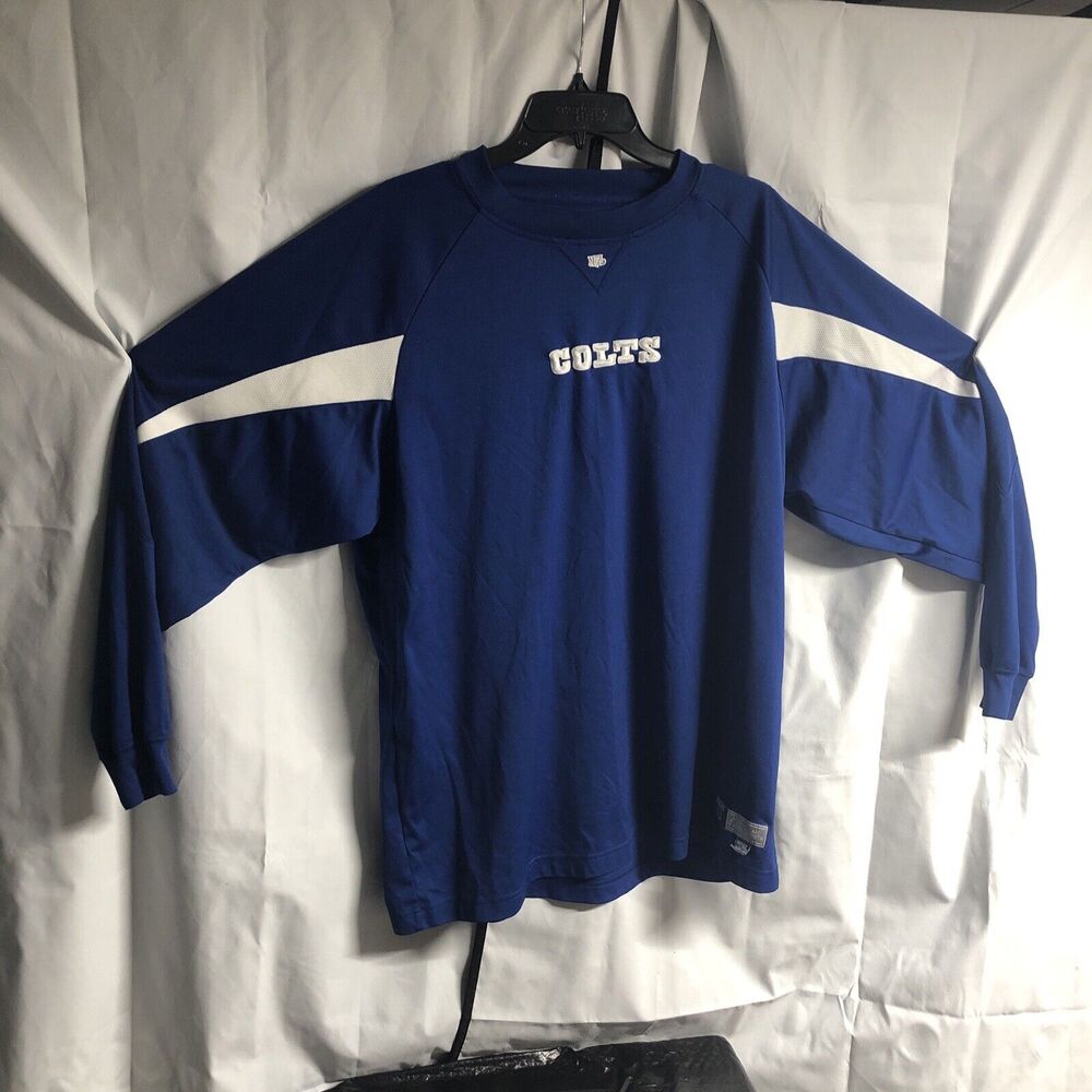 Indianapolis Colts NFL Long Sleeve Shirt Tee Jersey Men's Size XL